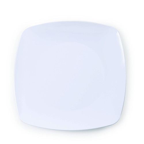 Plate 5.5 IN Plastic White Square 120/Case