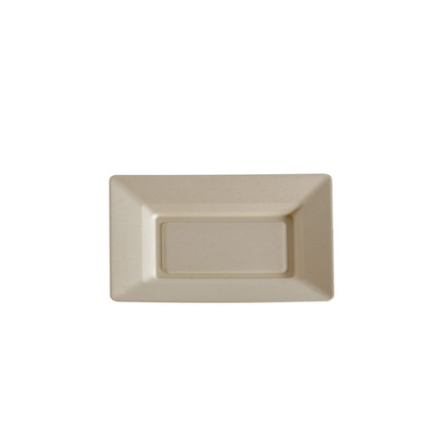Plate 7.5X5.5 IN Sugarcane Rectangle 500/Case