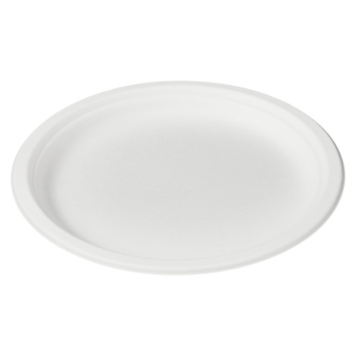 Victoria Bay Plate 10.25 IN Pulp Fiber White Round 500/Case
