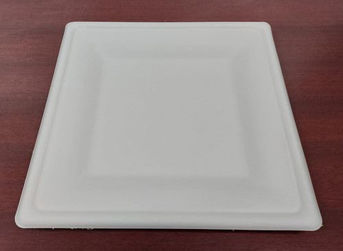 Victoria Bay Plate 10.25X10.25 IN Sugarcane Square 500/Case