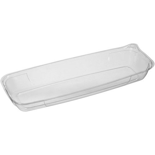 Mozaïk® Lid 6.93X17.93X2 IN PET Clear Rectangle For Platter 25/Case
