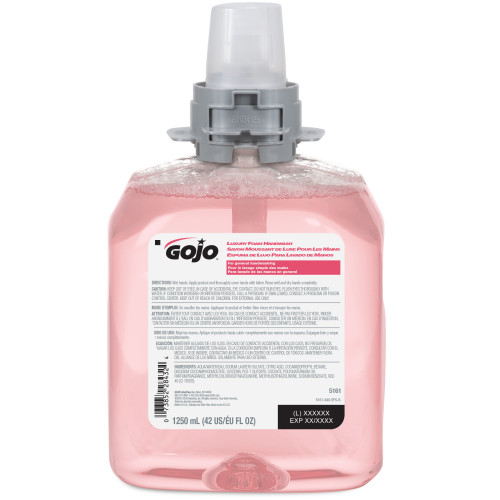 GOJO® Handwash Foam 1250 mL 3.89X4.94X8.38 IN Cranberry Pink Refill For FMX-12 4/Case