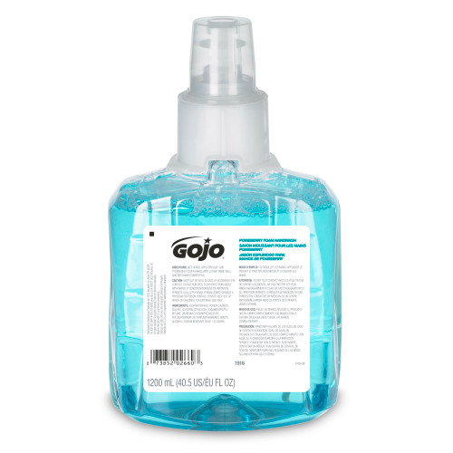 GOJO® Handwash Foam 1200 mL 5.11X3.69X8.95 IN Pomeberry Refill For LTX-12 2/Case