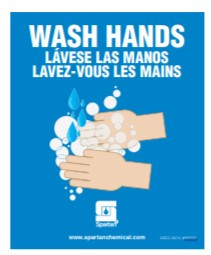 Handwash Stickers 1/Each