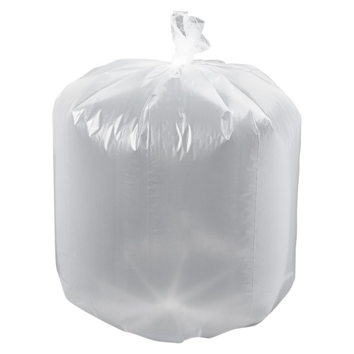 Victoria Bay Can Liner 38X58 IN 60 GAL Clear LLDPE Roll 20 Count/Roll 5 Rolls/Case 100 Count/Case