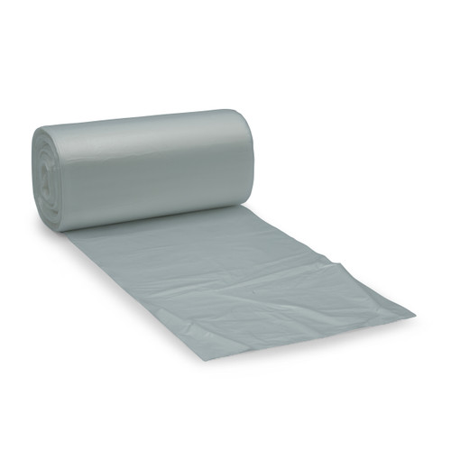 Victoria Bay Can Liner 40-45 GAL Natural Plastic 16MIC Roll 25 Count/Pack 10 Packs/Case 250 Count/Case