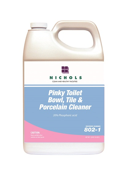 Pinky Tile, Grout & Bowl Cleaner 20% Phosphoric Acid 4/Case