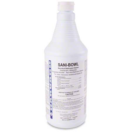 Sani-Bowl Floral Disinfectant Cleaner Restroom Cleaner 32 OZ RTU 12/Case