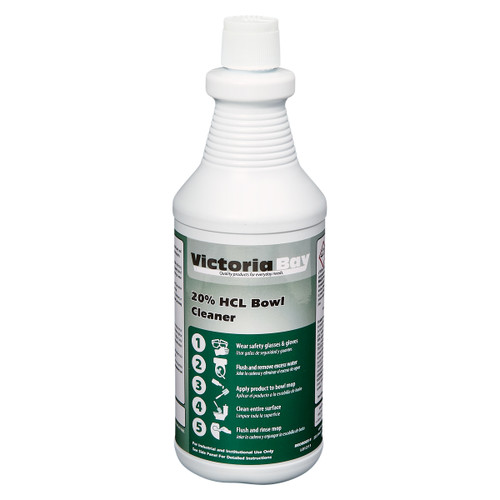 Victoria Bay 20% HCL Bowl Cleaner 32 FLOZ 12/Case