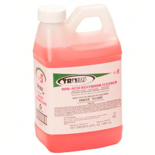 Fuller TRUMIX® DC2 #5 Restroom Cleaner Disinfectant 64 OZ Multi Surface Non-Acid 4/Case