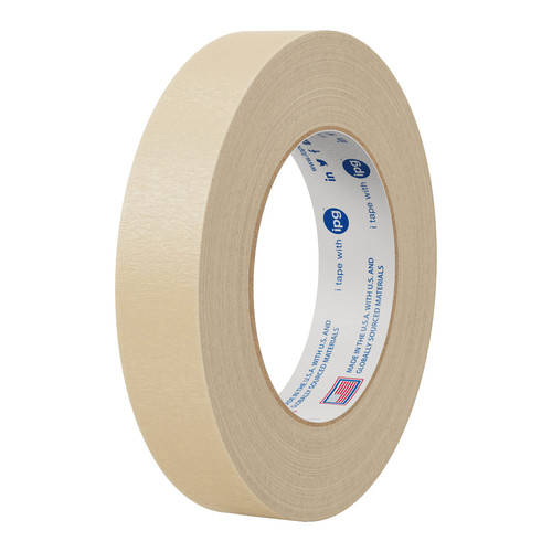 Intertape Masking Tape 24MM X54.8M Natural Crepe Paper 19LB 5MIL 36 Rolls/Case 64 Cases/Pallet