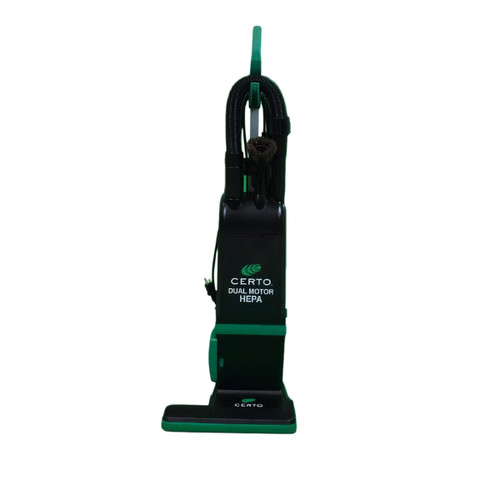 CERTO® Upright Vacuum 12IN Dual Motor Shake Out Bag 1/Each