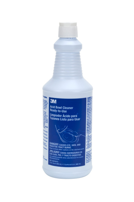 3M™ 34762 Toilet Bowl Cleaner 1 QT RTU Acid 12/Case