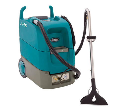 Tennant EH5 Carpet Extractor 15 GAL 13IN 40FT Cord Canister Heated With SS Carpet Wand Accessory Hoses 1/Each