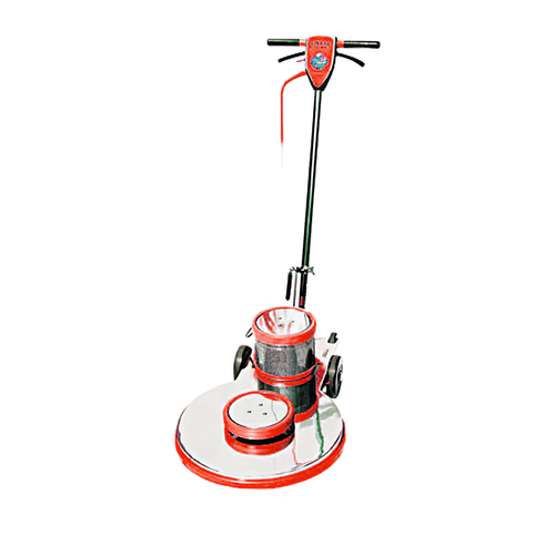 Floor Burnisher 20IN Yellow Silver Metal 1.5 HP 15 amp D/C Rectified 1500 RPM Adjustable Handle 1/Each