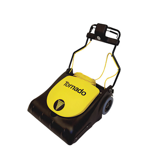 Vacuum 30IN Yellow Black Adjustable Handle 4-Stage Filtration System Adjustable Brush Height Wide Area 1/Each