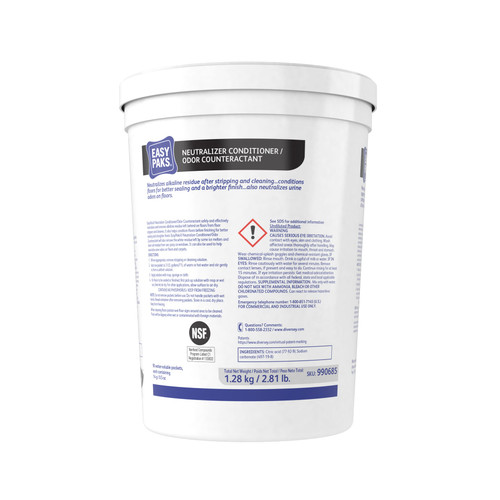 Easy Paks® Odorless Restroom Neutralizer Deodorizer Powder RTU 90 Count/Pack 2 Packs/Case 180 Count/Case