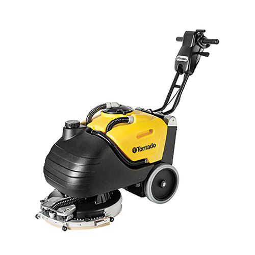 Auto Scrubber 6 GAL 17IN Walk Behind With Brush AGM Battery Compact 1/Each