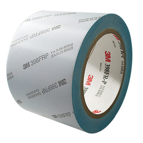 3M™ 398FRP Tape 3IN X36YD White Woven Glass Cloth Adhesive Puncture Resistant 12 Rolls/Case