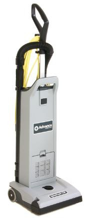 Spectrum Upright Vacuum 13X12X44 IN 12IN Gray Black Single Motor 1/Each