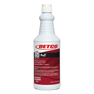 Pull® Toilet Bowl Cleaner 1 QT Acidic RTU Liquid 23% Minimum Hydrochloric Acid 12/Case