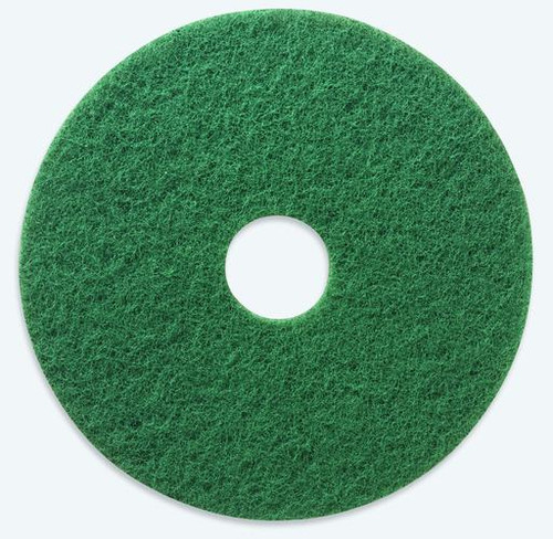 Victoria Bay Scrubbing Pad 13 IN Green 5/Case