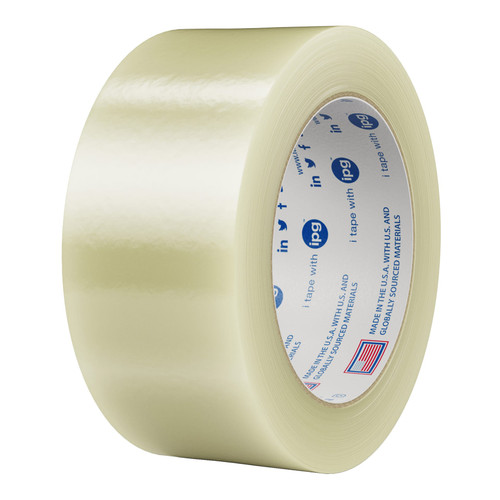 Intertape 6151QT Hot Melt Tape 48MM X100M Clear Cast Film BOPP  1.7MIL With 3.016 IN Core  36 Rolls/Case 60 Cases/Pallet