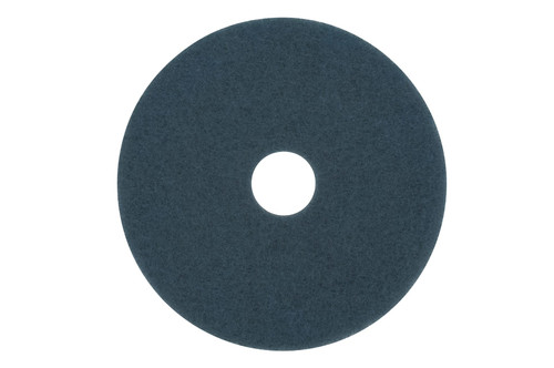 3M™ 5300 Cleaning Pad 12X1 IN Blue Non-Woven Polyester Fiber Nylon Fiber 175-600 RPM Center Hole 5/Case