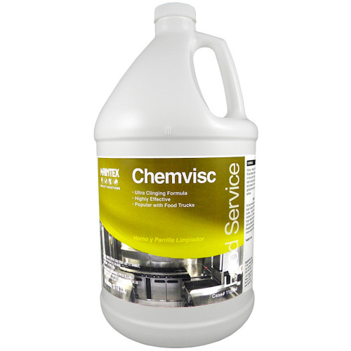 Chemvisc Detergent Oven & Grill Cleaner 1 GAL 4/Case