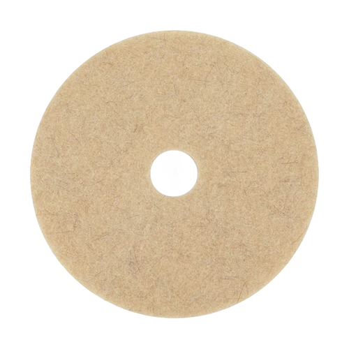 Victoria Bay Burnishing Pad 27 IN Beige Natural Fiber 5/Case