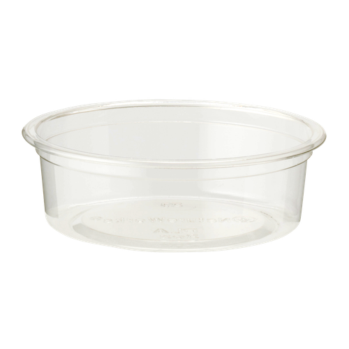 Souffle & Portion Cup 2 OZ PLA Clear Round Flat Bottom 2000/Case