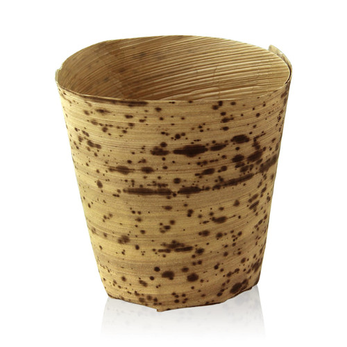 Souffle & Portion Cup 4 OZ Bamboo Leaf Natural 25 Count/Pack 8 Packs/Case 200 Count/Case