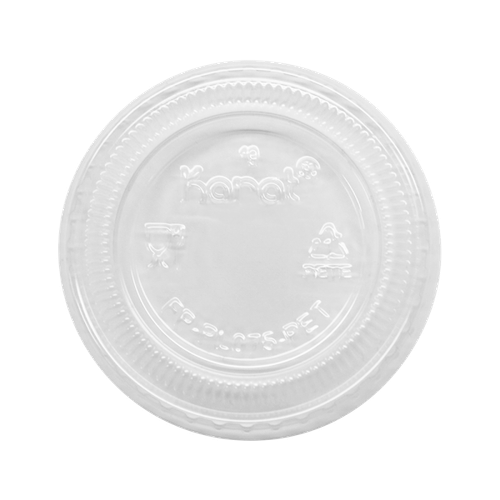 Lid PET Clear For 2.5-3.25-4-5.5 OZ Portion Cup 2500/Case