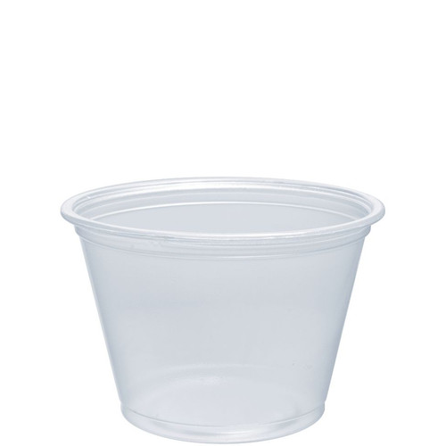 Dart® Conex Complements® Souffle & Portion Cup 2.5 OZ PP Clear Round 125 Count/Pack 20 Packs/Case 2500 Count/Case