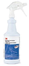 3M 17L Glass Cleaner & Protector Spray Bottle & Trigger Sprayer 1 QT PE Clear White Empty 1/Each