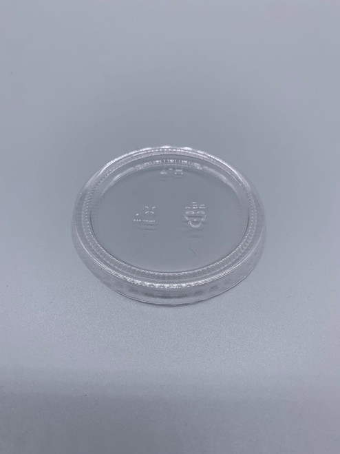 Victoria Bay Lid Flat PET Clear Round For 3.25-5.5 OZ Souffle & Portion Cup 50 Count/Pack 50 Packs/Case 2500 Count/Case