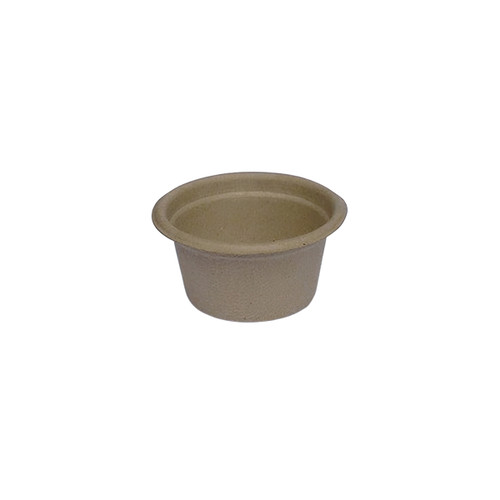Souffle & Portion Cup 2 OZ Plant Fiber Round 2500/Case