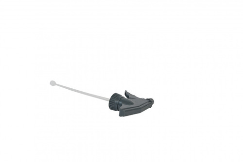 Trigger Sprayer Plastic Gray For Spray Bottle Chemical Resistant 1/Each