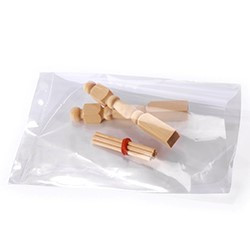 Laddawn® Poly Bag 12X17 IN LDPE 2MIL With Seal Top Closure 1000/Case