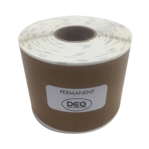 DateCodeGenie® Blank Label 2X6 IN Permanent 4/Pack