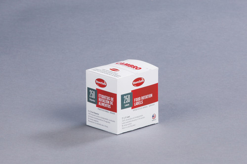 Food Rotation Label 3X2 IN White Dissolvable 1/Roll