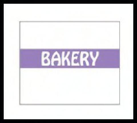 Monarch 1115 Bakery Label 1500 Count/Roll 10 Rolls/Case 15000 Count/Case