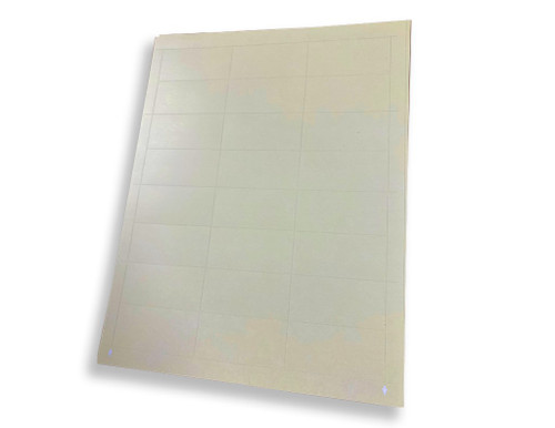Cigarette Pusher Label 8.5X11 IN Rectangle 50/Pack