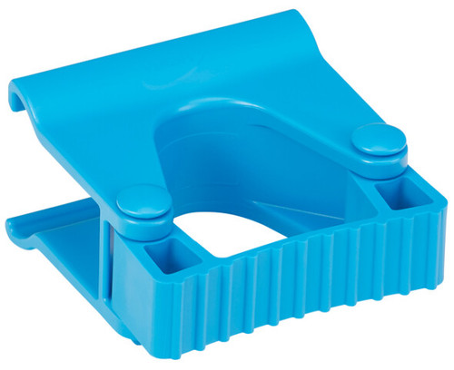 Vikan® Brush & Handle Kit 3.1X2.8X1.9 IN Blue PP TPE Rubber Comfort Grip 1/Each