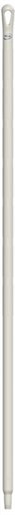 Vikan® Ultra Hygiene Multi-Purpose Broom Handle 59.1X1.3X1.3 IN 59IN White PP Euro Threaded 1/Each