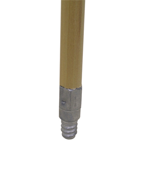 O-Cedar® Mop Handle Broom Handle 1.125X60 IN Wood Metal Threaded 1/Each