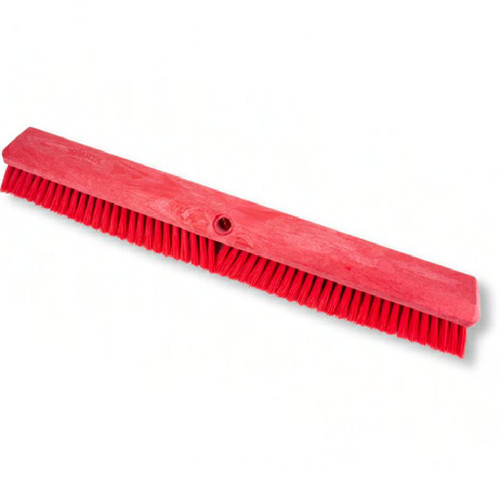 Flo-Pac® Omni Sweep® Push Broom Head 0.75X24X3X3.5 IN Red PP Short,  Nonabsorbent Block 1/Each