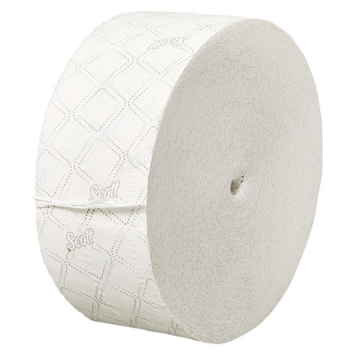 Scott® Essential Toilet Paper & Tissue Roll 3.78IN X1150FT 2PLY White Jumbo Coreless 1150 Sheets/Roll 12 Rolls/Case