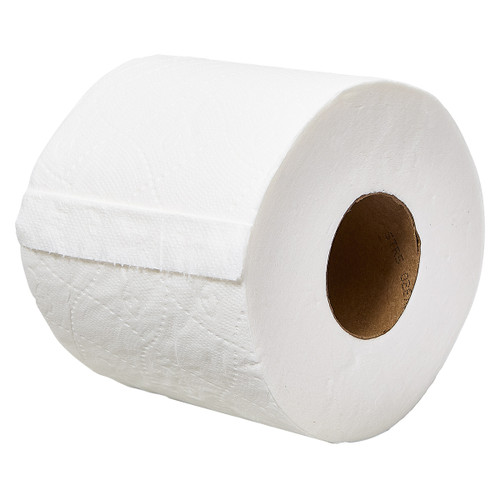 Livi® Toilet Paper & Tissue Roll 4.09X3.75 IN 2PLY White 500 Sheets/Roll 80 Rolls/Case