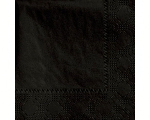 Beverage Napkins 9X9 IN Black 2PLY 1000/Case
